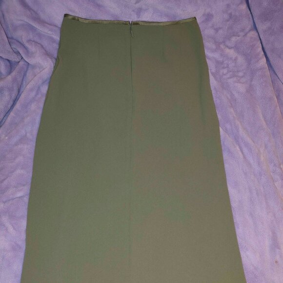 Aritzia Wilfred Devotion Skirt Size 6 Sage Green - Picture 4 of 5